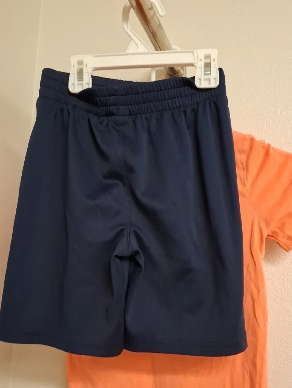 Puma Kids Matching Set Orange and Navy - Picture 8 of 9